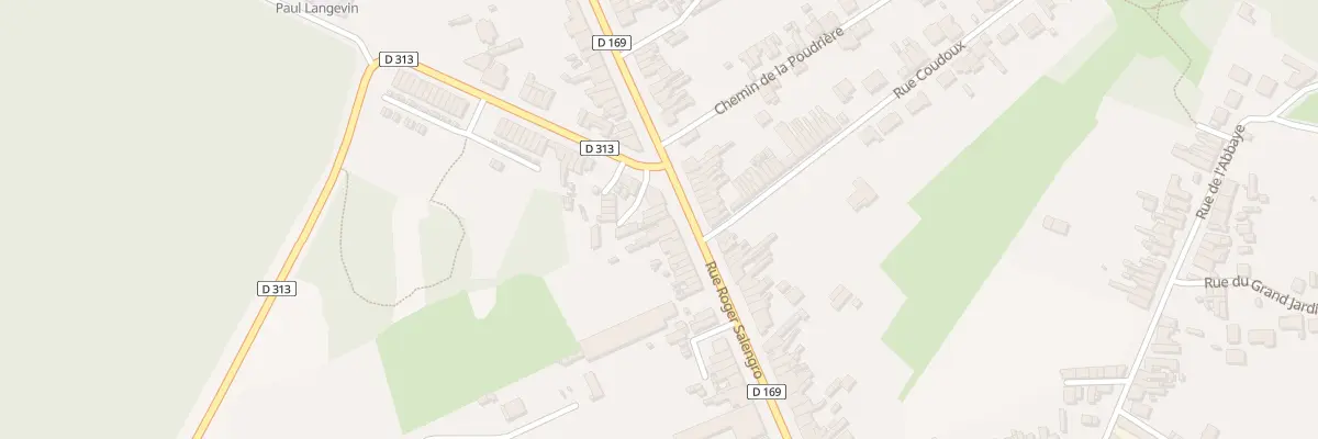 Plan du 121 Rue Roger Salengro à Raismes