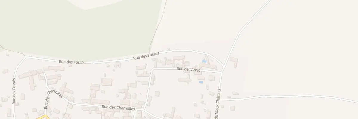 Plan du 13 Rue de l’Arret à Chalautre-la-Grande