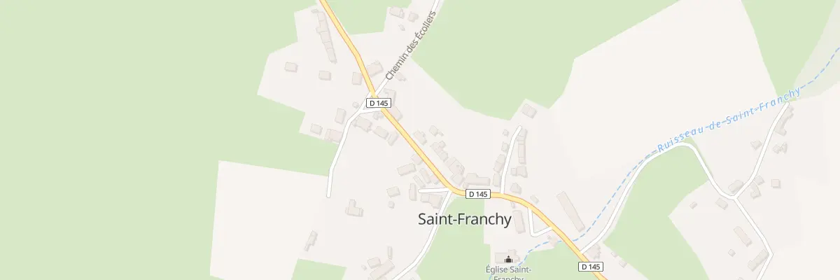 Plan du 71 Le Bourg à Saint-Franchy