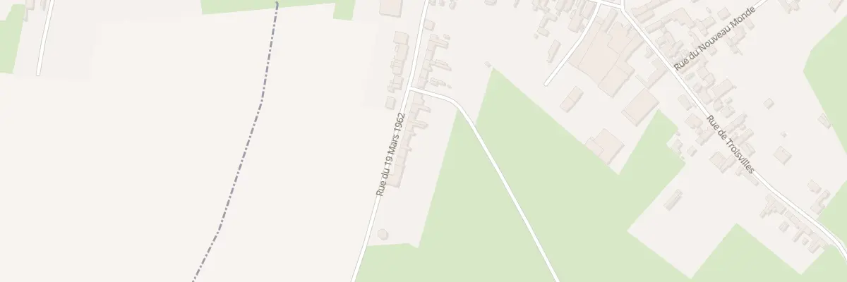 Plan du 29 Rue du 19 Mars 1962 à Inchy