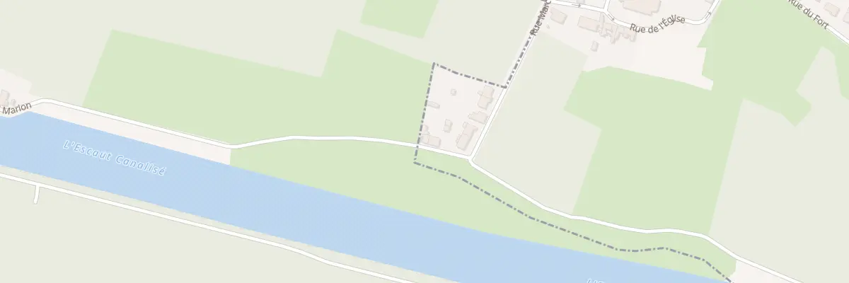 Plan du 48 Rue Marceau Tison à Flines-lès-Mortagne