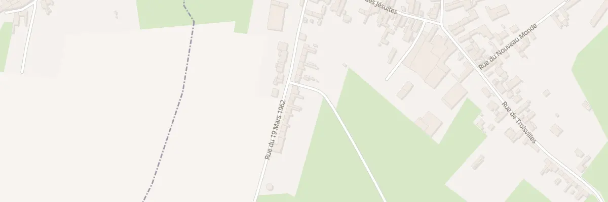 Plan du 23 Rue du 19 Mars 1962 à Inchy
