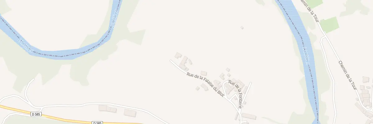Plan du 5062 Champ de Barite à Aubazat