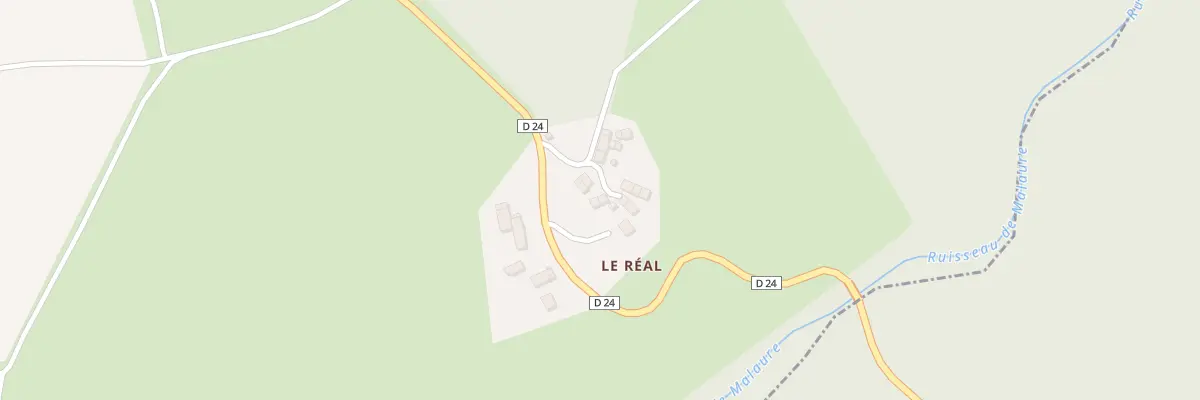Plan du 5124 Le Réal à Saint-Martin-d’Ollières
