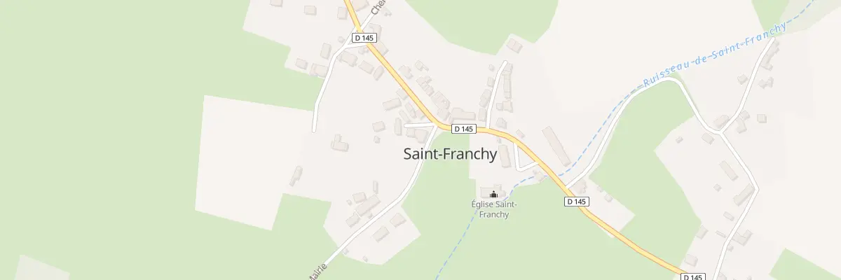 Plan du 1 Imp des Frères à Saint-Franchy