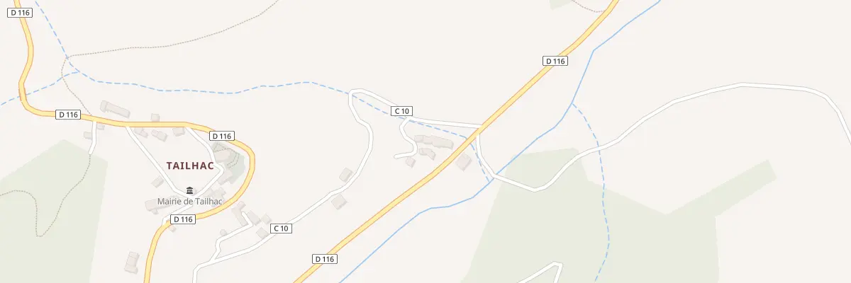 Plan du 70 Rte de Langeac à Tailhac
