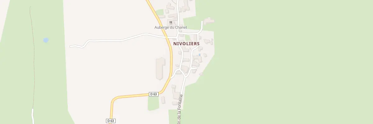 Plan du 5088 Nivoliers à Hures-la-Parade