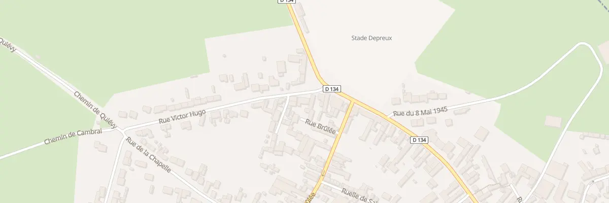 Plan du 5 Rue Victor Hugo à Viesly