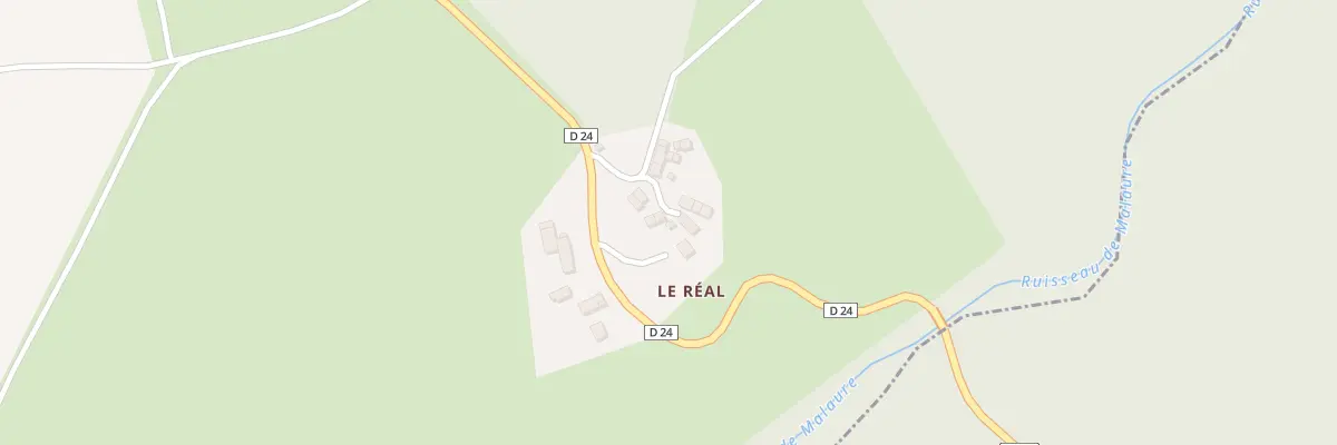 Plan du 5126 Le Réal à Saint-Martin-d’Ollières