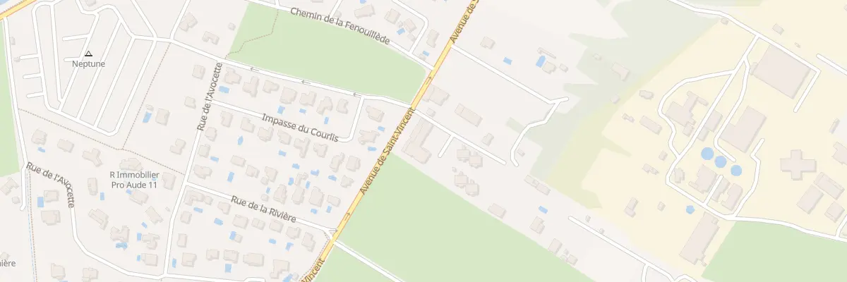 Plan du 78 Av de Saint Vincent à Agde