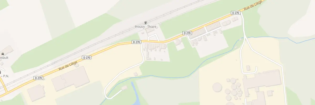 Plan du 48 Rue de Liège à Prouvy