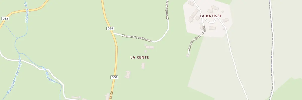 Plan du 5093 La Rente à Saint-Jean-des-Ollières