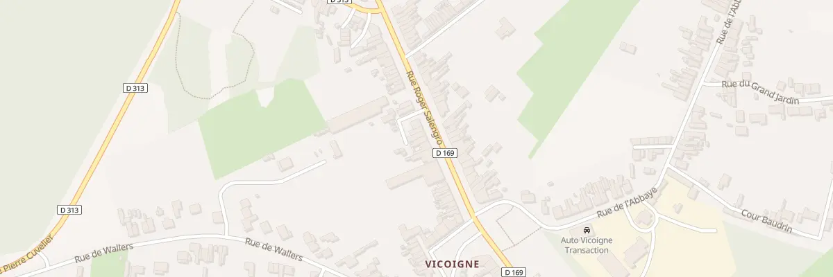 Plan du 87 Rue Roger Salengro à Raismes