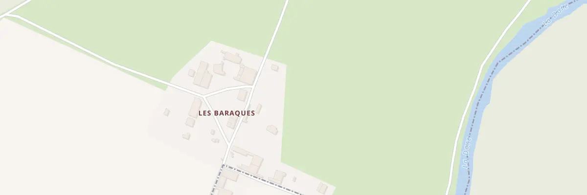 Plan du 11 Les Baraques à Limons