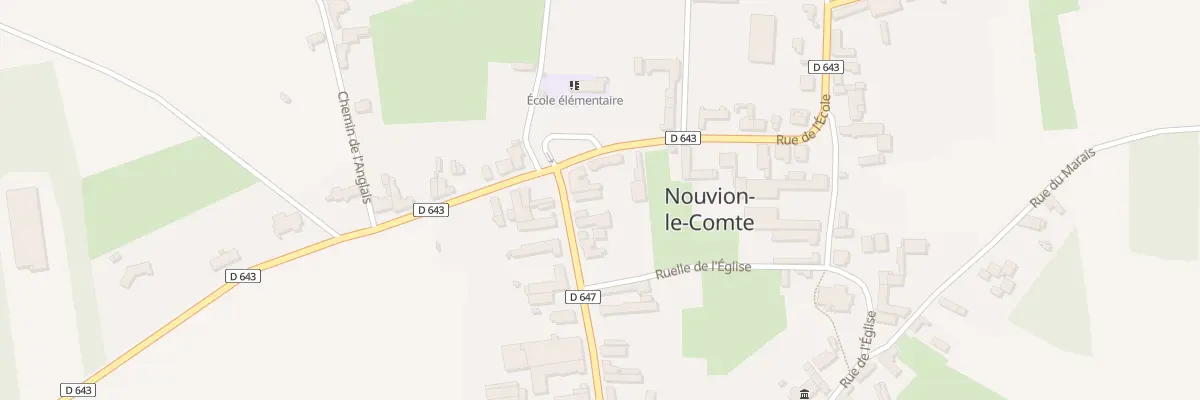 Plan du 26 Rue du Col Driant à Nouvion-le-Comte