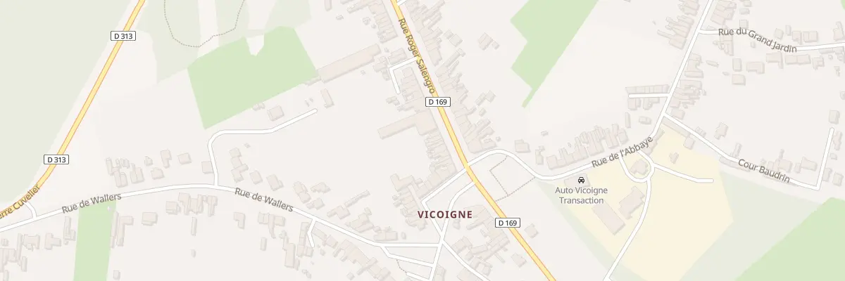 Plan du 75 Rue Roger Salengro à Raismes