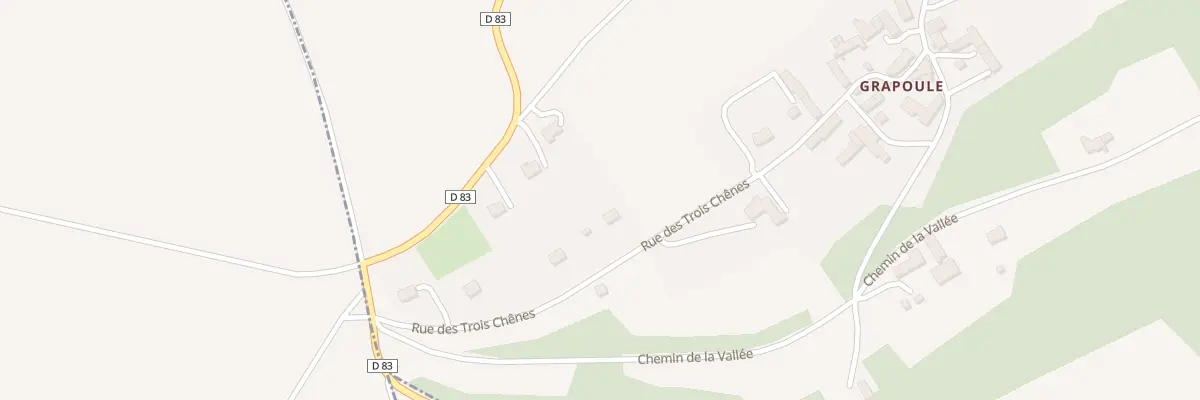 Plan du 16 Rue des Trois Chenes à Coulangeron