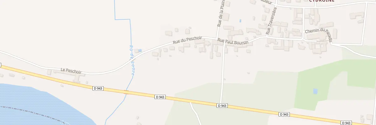 Plan du 3A Rue du Peschoir à Laroche-Saint-Cydroine