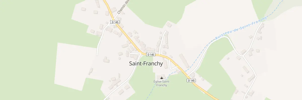 Plan du 75 Le Bourg à Saint-Franchy
