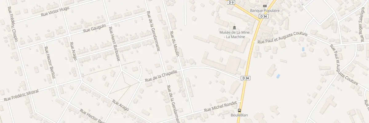 Plan du 4 Rue de la Chapelle à La Machine