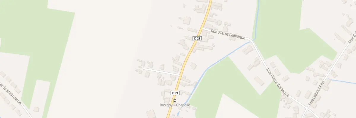 Plan du 134A Rue des Frères Desjardin à Busigny