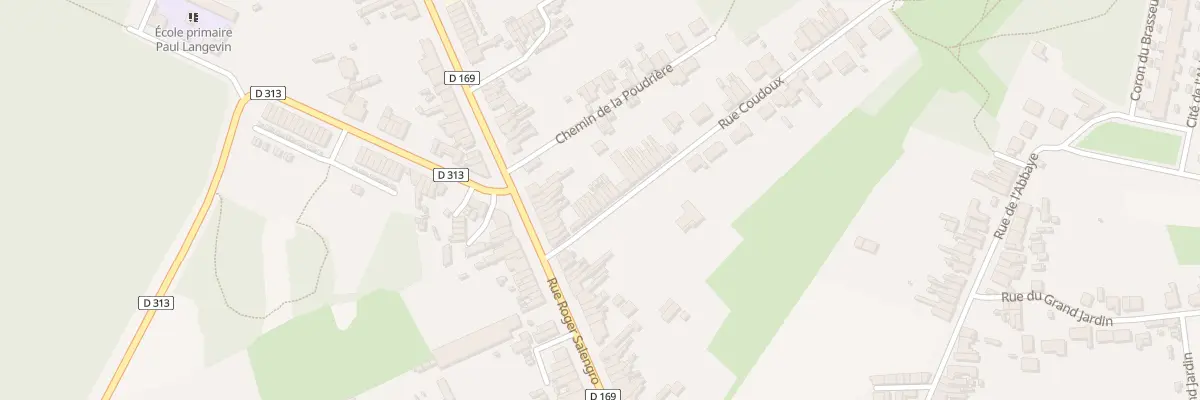 Plan du 49 Rue Coudoux à Raismes
