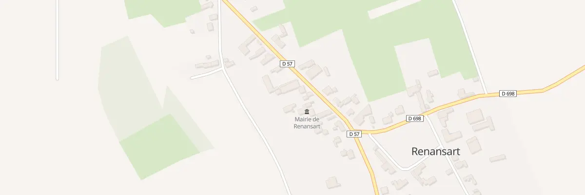 Plan du 34 Rue Monseigneur Coquart à Renansart