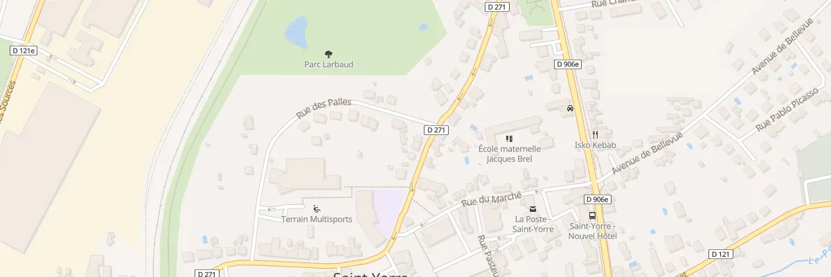 Plan du 17 Rue du Cdt Romon à Saint-Yorre