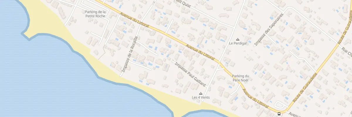 Plan du 76 Av du Littoral à Agde