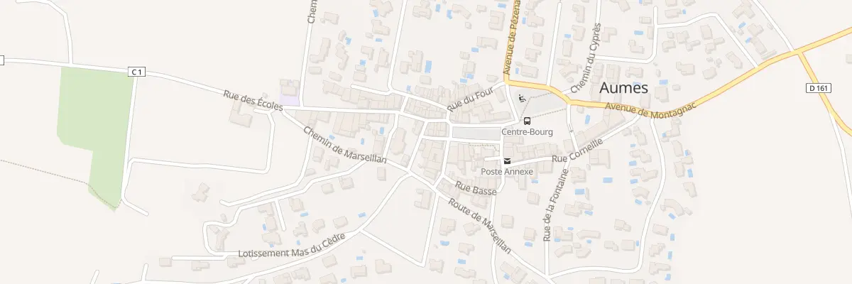 Plan du 5 Rue Racine à Aumes