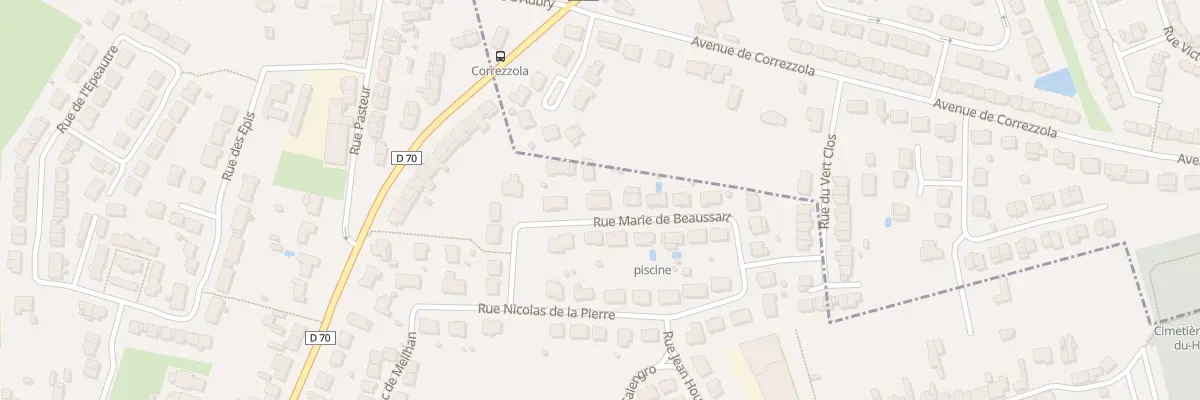 Plan du 26 Rue Marie de Beaussart à Aubry-du-Hainaut