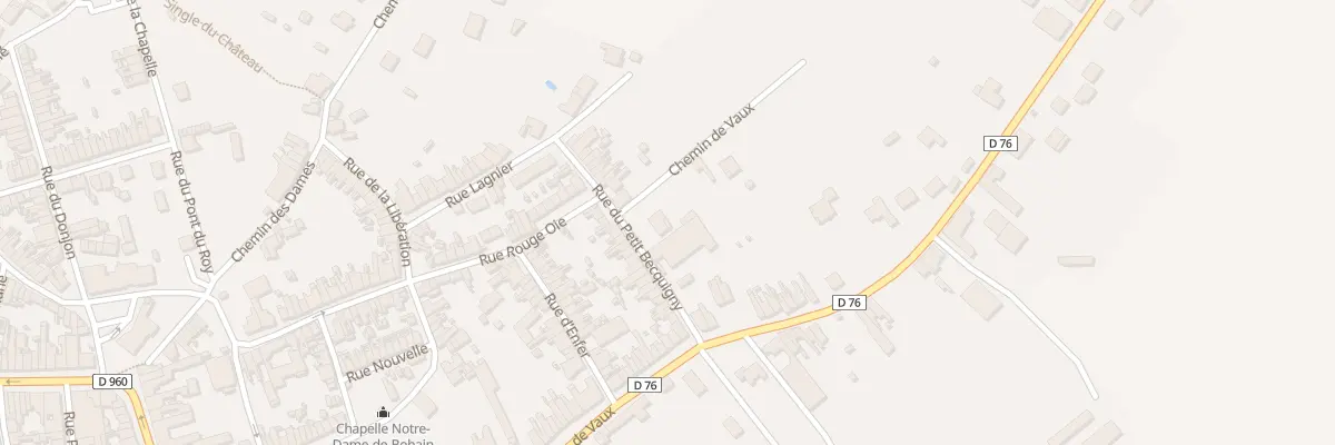 Plan du 2B Rue du Petit Becquigny à Bohain-en-Vermandois