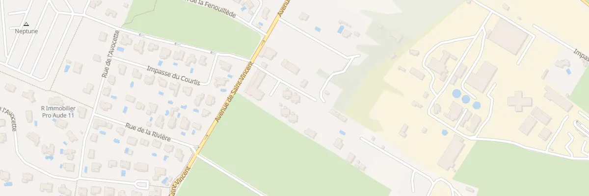 Plan du 82 Av de Saint Vincent à Agde