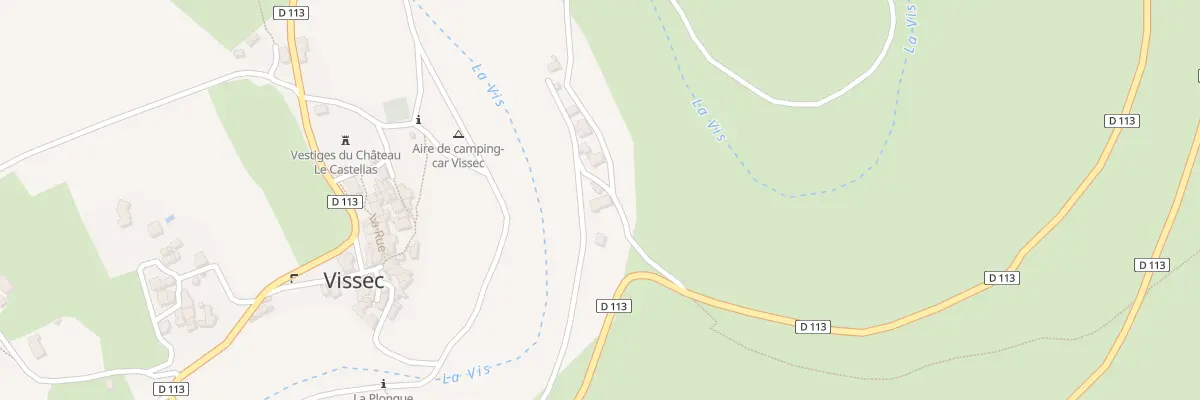 Plan du 5076 La Beaute à Vissec