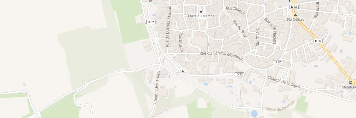 Plan du 7 Pl de la Rampe à Florensac