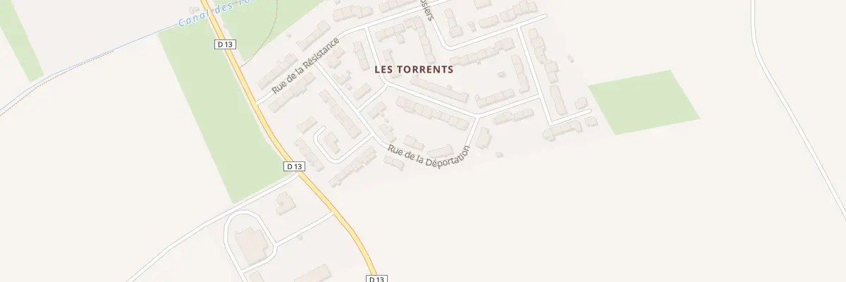 Plan du 7 Rue de la Deportation à Bohain-en-Vermandois