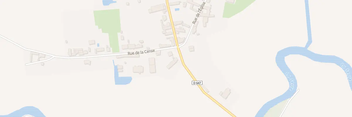 Plan du 1 Rue du Col Driant à Nouvion-le-Comte