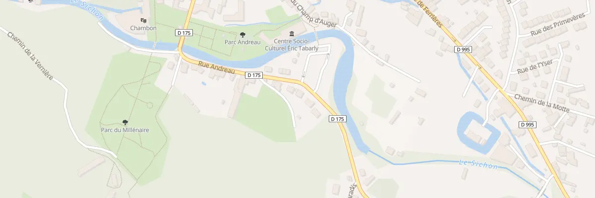 Plan du 46 Rue Andreau à Cusset