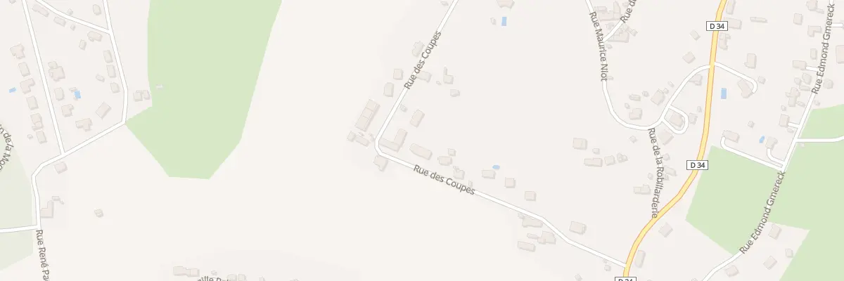 Plan du 6 Rue des Coupes à La Machine