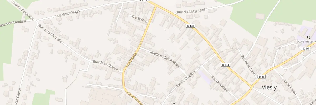 Plan du 16 Rle du Saint Hilaire à Viesly