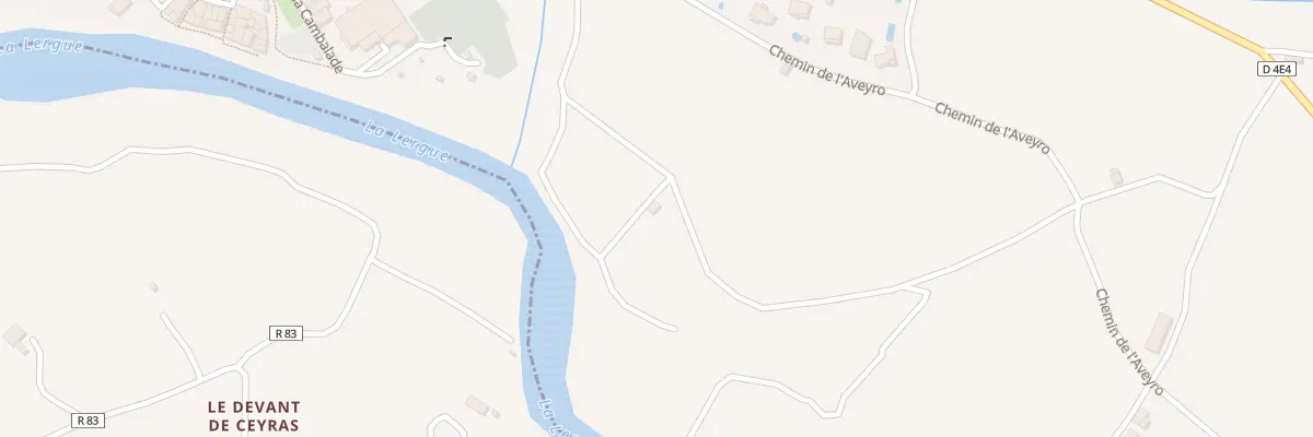Plan du 5662 Le Temps à Ceyras