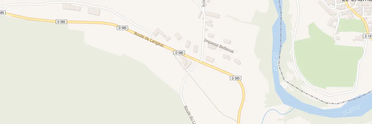 Plan du 5064 Champ de Barite à Aubazat