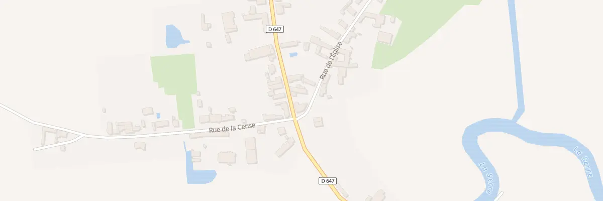 Plan du 1 Rue de l’Eglise à Nouvion-le-Comte