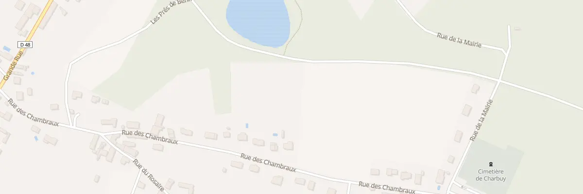 Plan du 14 Rue des Chambraux à Charbuy