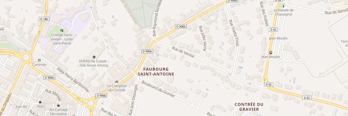 Plan du 10B Rue de Venise à Cusset