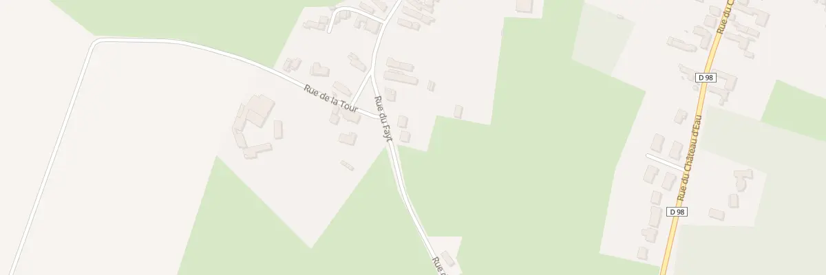 Plan du 21T Rue du Fayt à Troisvilles