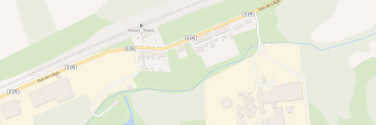 Plan du 56 Rue de Liège à Prouvy