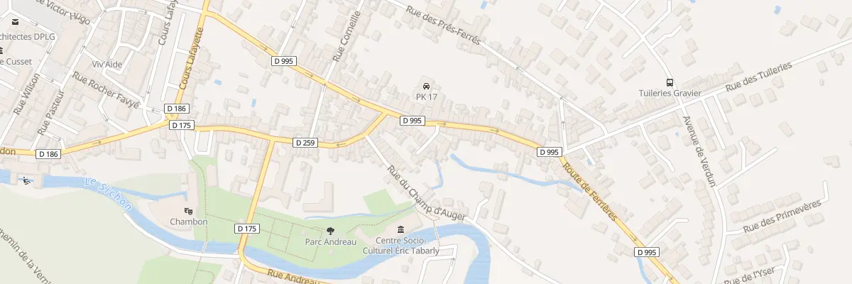 Plan du 62 Rue de la Barge à Cusset