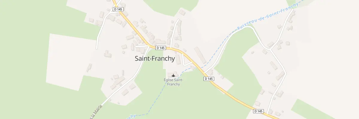 Plan du 101 Le Bourg à Saint-Franchy