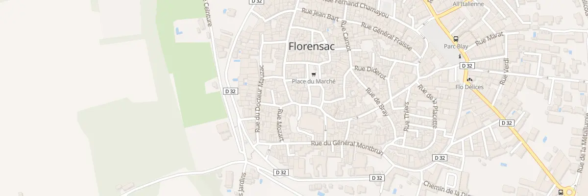 Plan du 49 Rue Docteur Corbin à Florensac